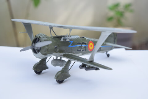 Maquette type Bombardiers de 337-henschel-hs-123-a-1 (Image Principale)