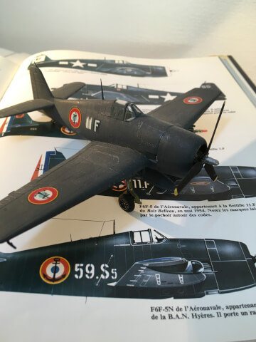 Maquette de F6F5 / Grumann Hellcat - image 2