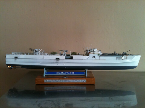 Maquette de Vedette rapide S100 Schnellboat  - image 4