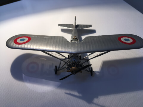 Maquette de Morane Saulnier MS 230 avion école BA 104 - image 1