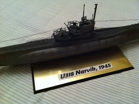 Maquette type Sous-marins de 211-u-boat-u318 (Image Principale)