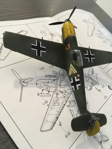 Maquette de ME 109 E3 - image 2