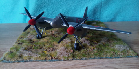 Maquette de De Havilland Hornet F1 (Trumpeter 1/48) - image 5