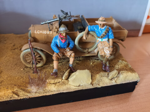 Maquette de Ford T 1917 ANZAC (ICM 1/35) - image 4