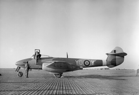 Maquette de Gloster meteor F1 (Tamiya 1/48) - image 1