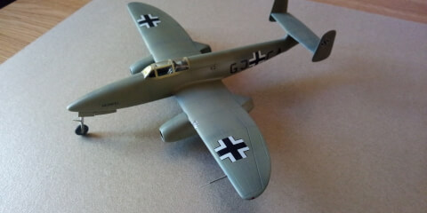 Maquette de Heinkel He 280 (Eduard 1/48) - image 3