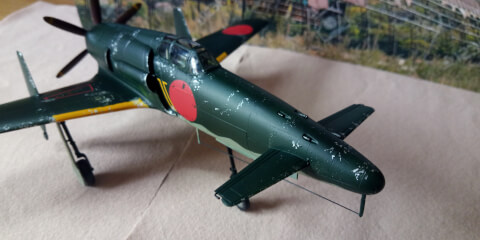 Maquette de Kyushu J7W1 (Hasegawa 1/48) - image 4