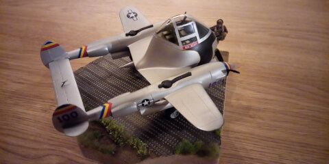 Maquette de Eggplane P38 lightning - image 4