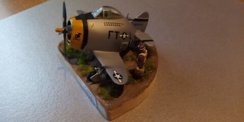 Maquette de Eggplane P47 thunderbolt - image 2