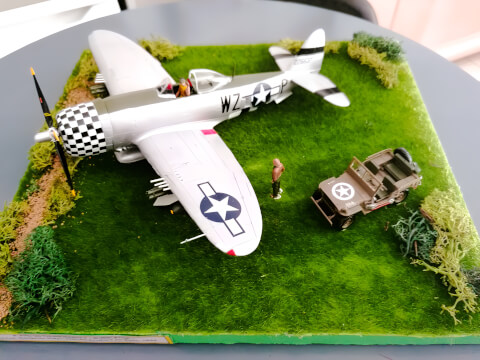Maquette de Lt.Col Benjamin MAYO - THUNDERBOLT - image 6