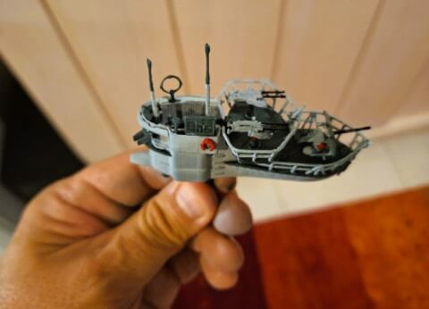 Maquette de Deutsches U-BOOT Type VII C/41  - Bataille de l'Atlantique - image 4