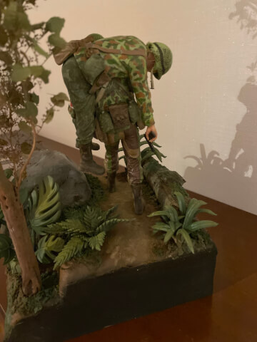 Maquette de Evacuation du lieutenant FAULQUES à Cox Ha - image 5