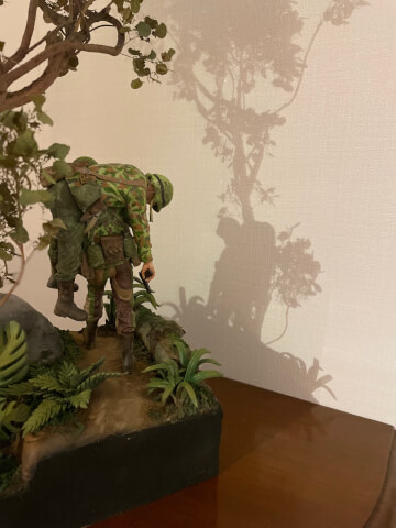 Maquette de Evacuation du lieutenant FAULQUES à Cox Ha - image 6