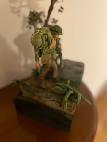 Maquette de Evacuation du lieutenant FAULQUES à Cox Ha - image 7