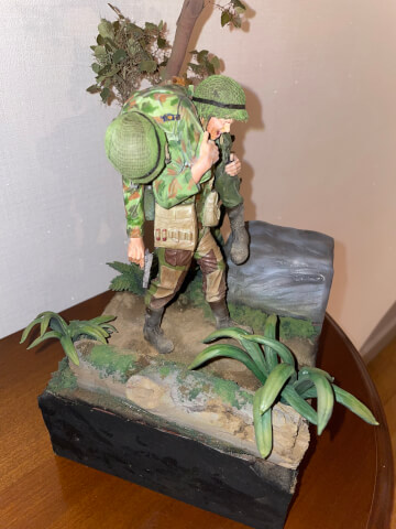 Maquette de Evacuation du lieutenant FAULQUES à Cox Ha - image 8