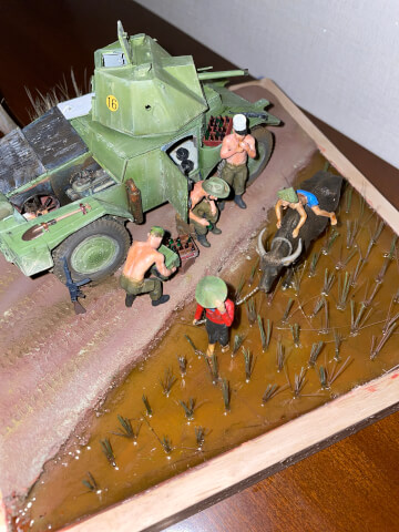 Maquette type Blindés de 311-cochinchine-octobre-1949 (Image Principale)