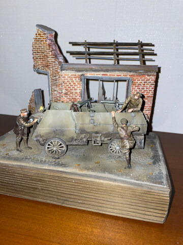 Maquette de Canadien Armoured Machîne Gun Carried.. 10-1918 région de mind - image 2