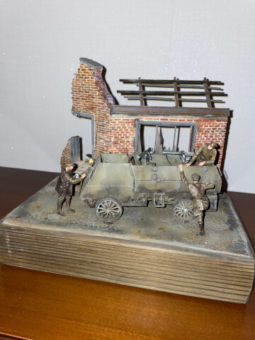 Maquette de Canadien Armoured Machîne Gun Carried.. 10-1918 région de mind - image 3