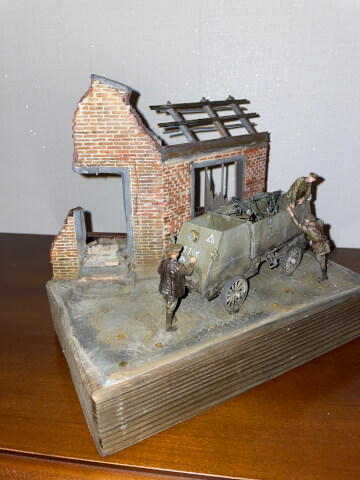 Maquette de Canadien Armoured Machîne Gun Carried.. 10-1918 région de mind - image 6