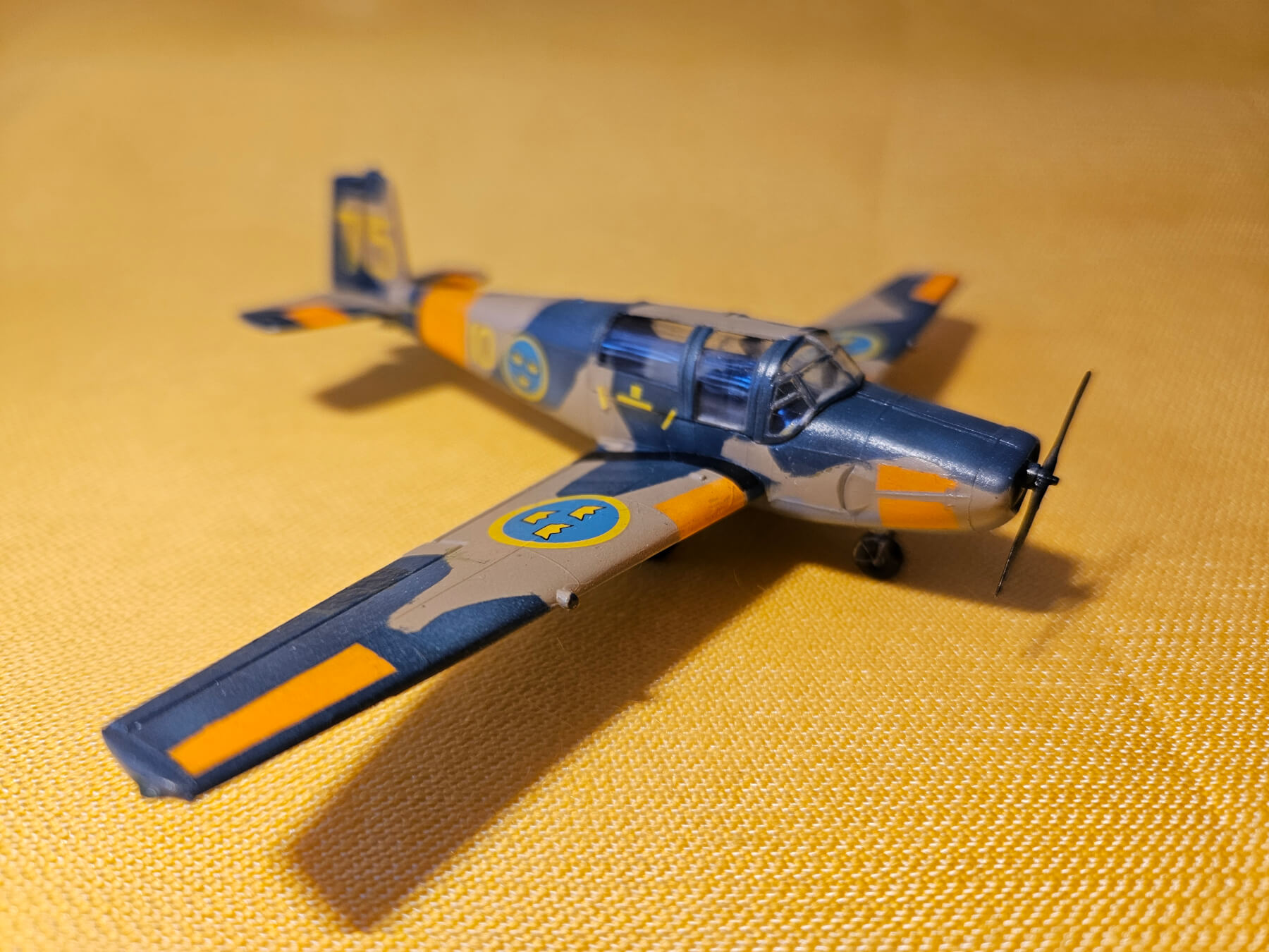 Image d'en-tête de page pour la maquette Saab 91 SAFIR