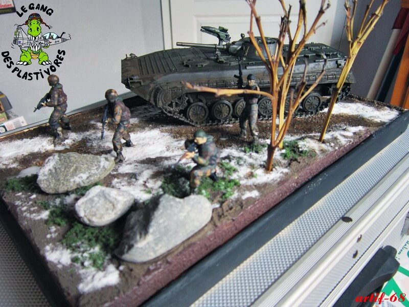 BMP-1 soviet infantery tank