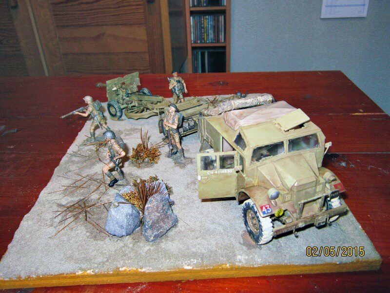 Quad gun tractor