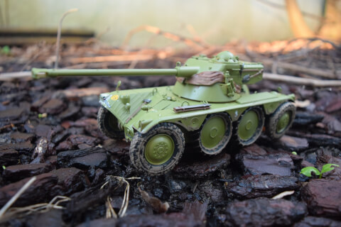 French EBR-10 Wheeled Reconaissance vehicle
