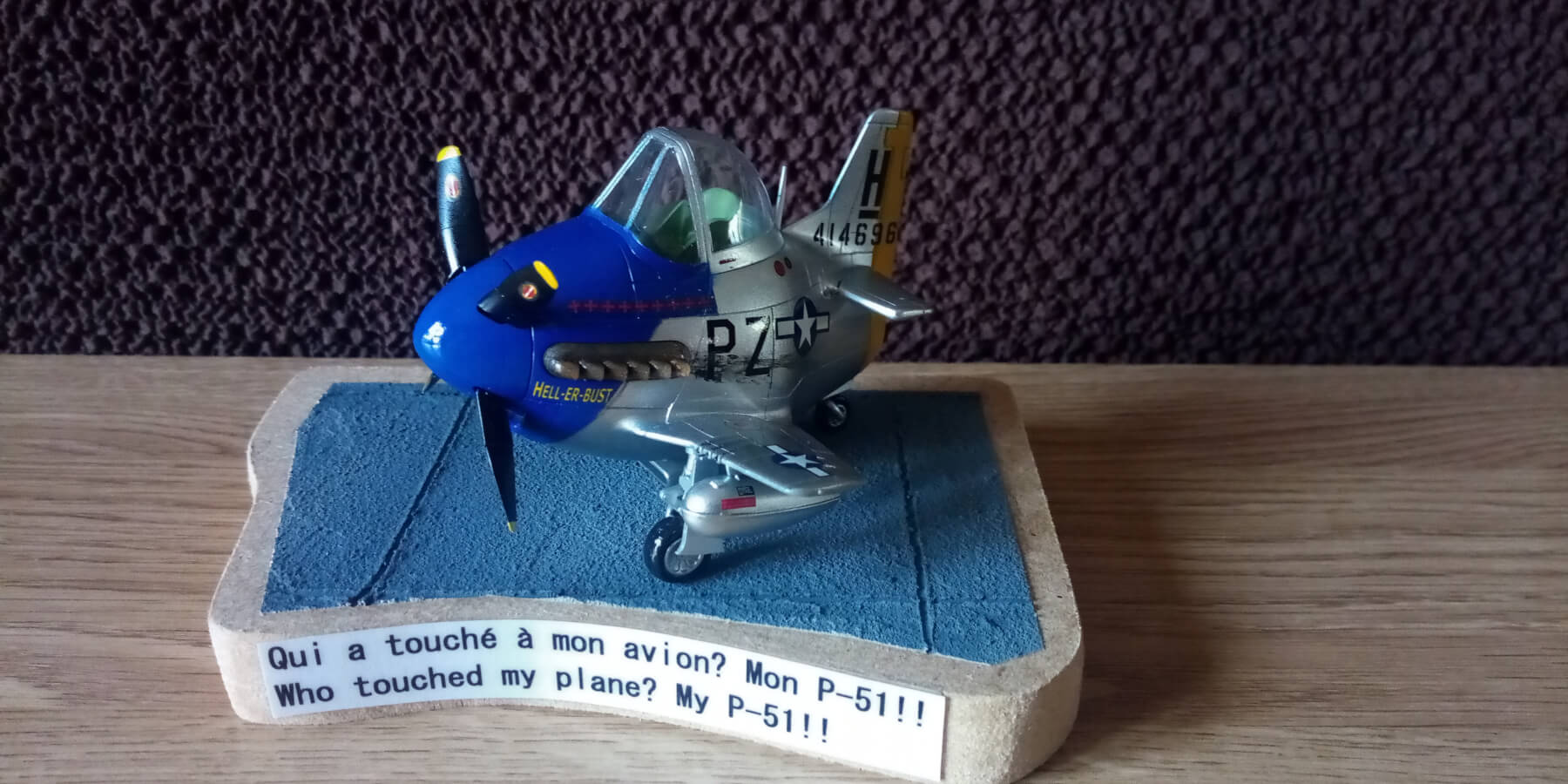 Eggplane P51 mustang