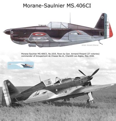 Maquette MS 406 LE PIRATE 1/48 Autre marque – photo 3 sur 4