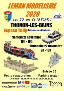 Exposition bourse de modélisme de Thonon-les-Bains (74)