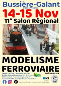 11ème Salon régional de modélisme ferroviaire de Bussière-Galant (87)